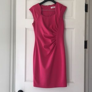 Calvin Klein Cap-Sleeve Dress
